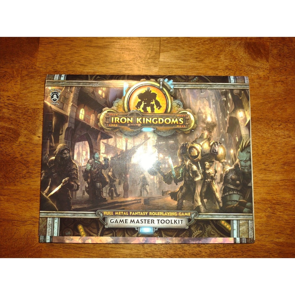 Privateer Press Iron Kingdoms 2nd Ed Iron Kingdoms - Game Master Toolkit VG+